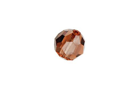 Faceted Round Smoked Topaz 10mm 2pc