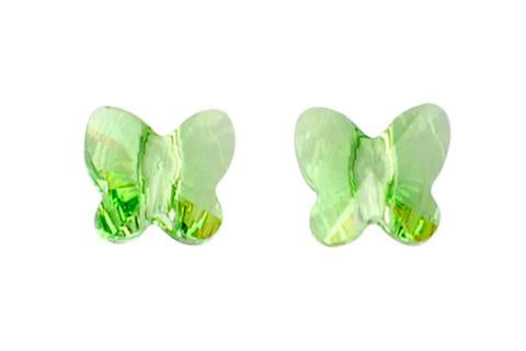 Butterfly Peridot 10mm 4pc