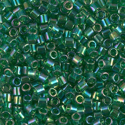 DBL0152 - Kelly Green Transparent/Rainbow