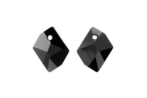 Cosmic Pendant Jet 14mm 1pc