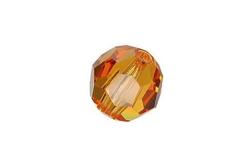 Faceted Round Topaz 10mm 2pc