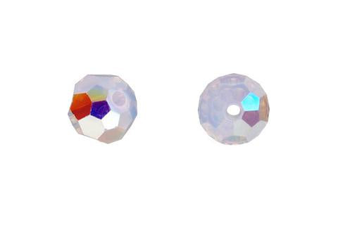 Faceted Round Violet Opal (AB) 8mm 4pc