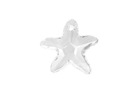 Starfish Pendant Crystal 16mm 1pc