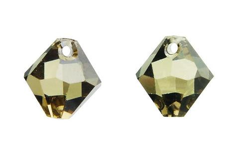 Bicone Pendant Jonquil (Satin) 8mm 4pc