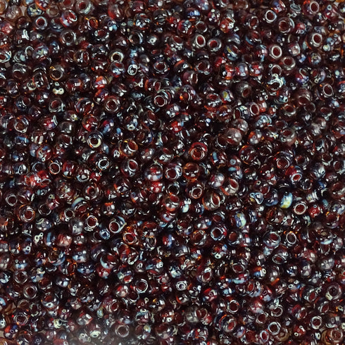 8-4502 - Amber Tigers Eye Transparent/Picasso