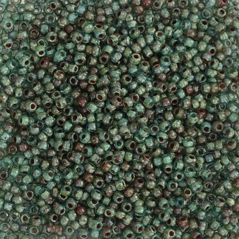 8-4506 - Moss Agate Transparent/Picasso