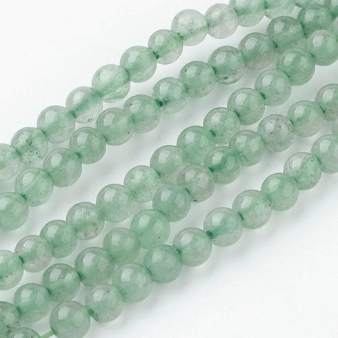 Green Aventurine Round Beads 4mm