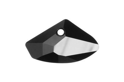 Galactic Horizontal Pendant Jet 16X27mm 1pc