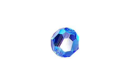 Faceted Round Sapphire (AB) 10mm 2pc