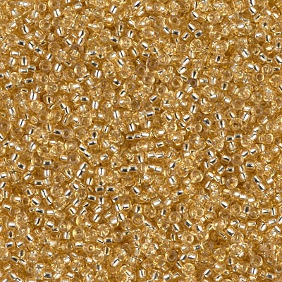 15-0003 - Gold Transparent/Silver Lined 10 grams