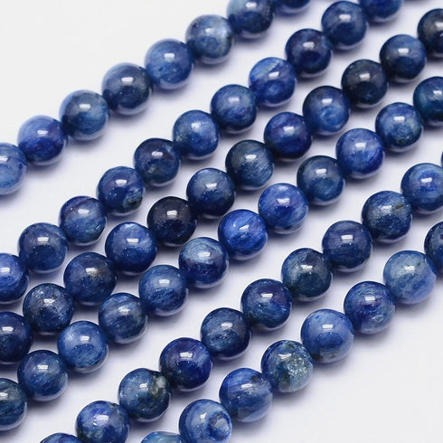Kyanite Round Beads 6mm