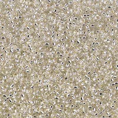 15-0001 - Crystal Transparent/Silver Lined 10 grams