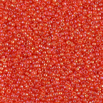 15-0297 - Orange Transparent/Rainbow 10 grams