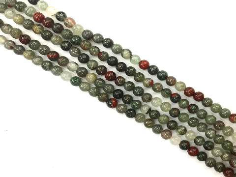 Bloodstone Round Beads 6mm