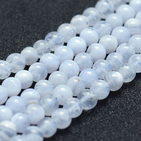 Blue Lace Agate Round 4 mm