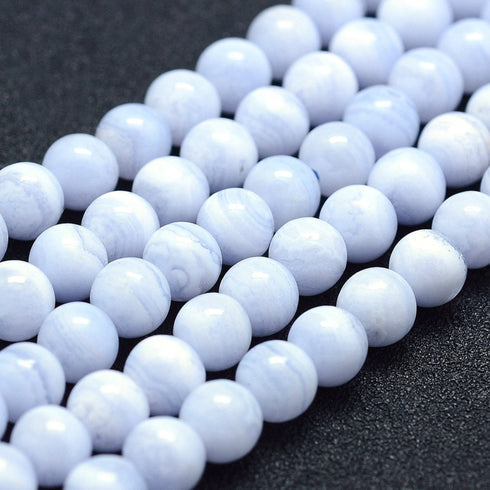Blue Lace Agate Round 6 mm