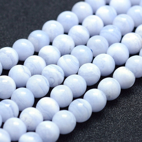 Blue Lace Agate Round 6 mm