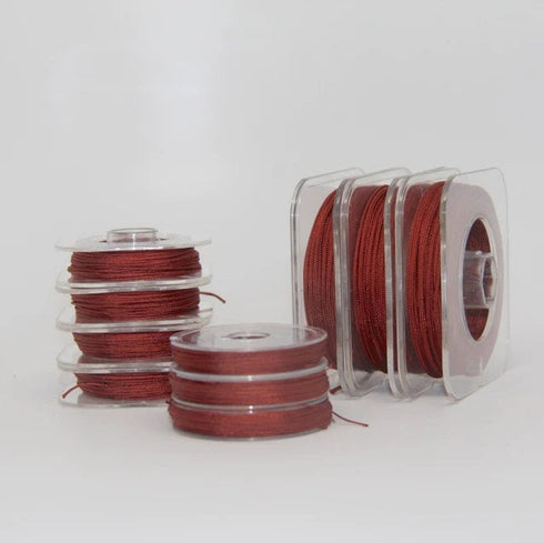 Brown Chinese Knotting Cord 0.5mm 10 Yd Bobbin