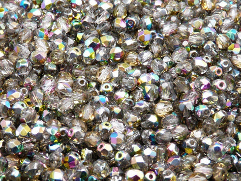 Crystal Vitrail Faceted 4mm