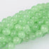 Cat Eye Bead Light Green Round Beads 6mm