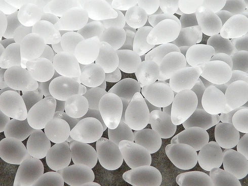 Teardrop Crystal Matte 6X9mm