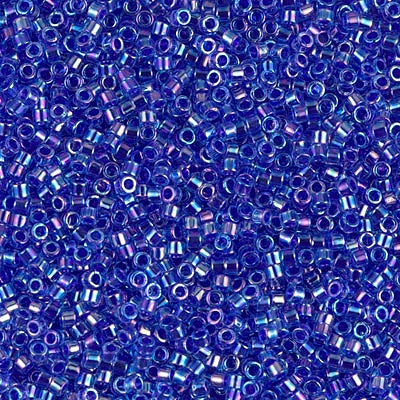 DB0063 - Aqua/Violet Inside Color Lined/Rainbow 10 grams