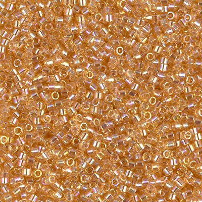 DB0100 - Light Amber Transparent/Rainbow 10 grams