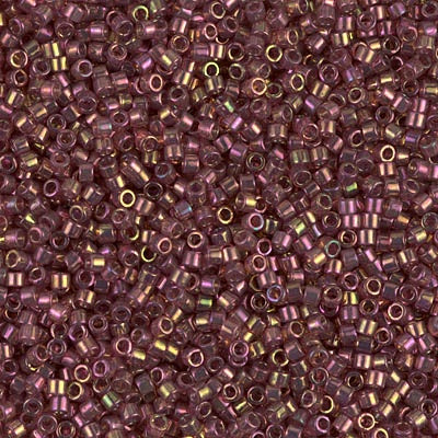 DB0103 - Raspberry/Gold Transparent/Luster/Rainbow 10 grams