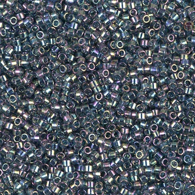 DB0111 - Medium Grey-Blue Transparent/Luster/Rainbow 10 grams
