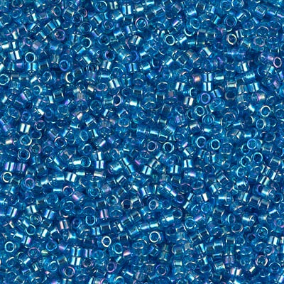 DB0177 - Turquoise Blue Transparent/Rainbow 10 grams