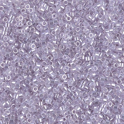 DB0241 - Crystal/Pastel Lavender Inside Color Lined 10 grams
