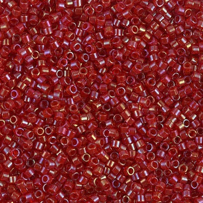 DB0295 - Red/Cherry Inside Color Lined/Rainbow 10 grams