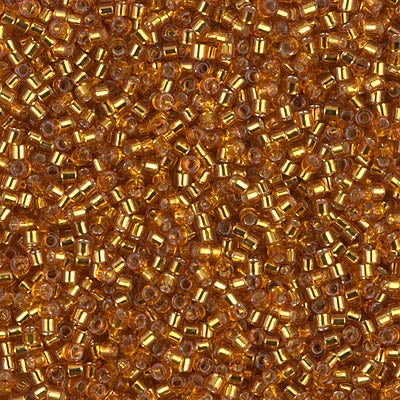DB1201 - Marigold Transparent/Silver Lined 10 grams