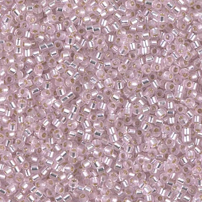 DB1335 - Pink Transparent/Silver Lined 10 grams