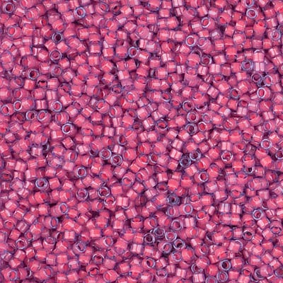 DB2048 - Luminous Pink Taffy/Blue Inside Color Lined 10 grams
