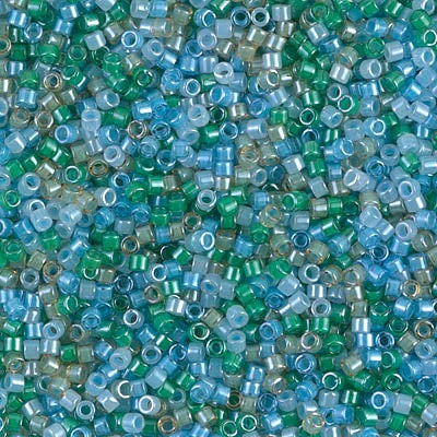 DB2067 - Luminous Mermaid Waters Mix Inside Color Lined 10 grams