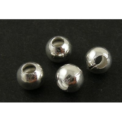 Silver Color On Brass Spacer 5mm