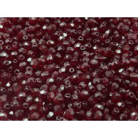 Garnet Faceted 4mm