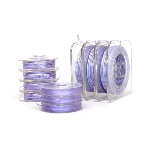 Lavender Chinese Knotting Cord 0.5mm 10 Yd Bobbin