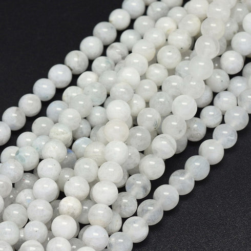 Moonstone Round Beads 6mm