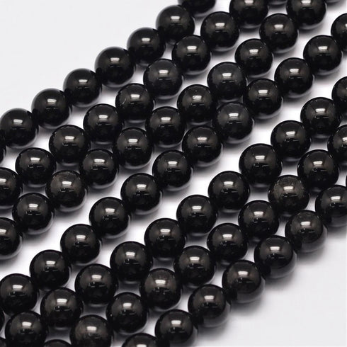 Natural Obsidian Round 10 mm