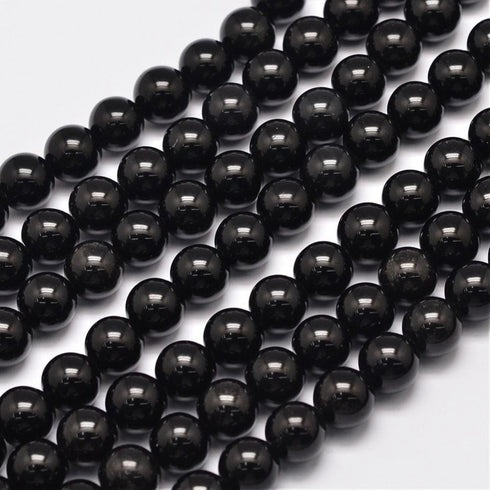 Natural Obsidian Round 10 mm