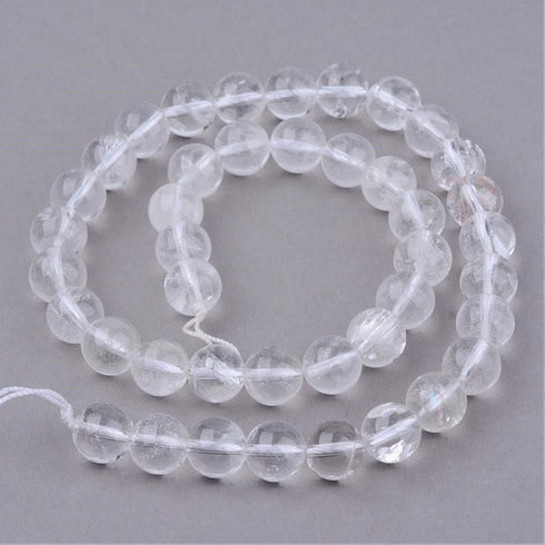Natural Quartz Round Beads 10mm