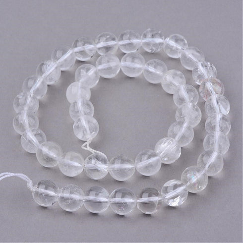 Natural Quartz Round Beads 10mm