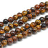 Natural Tiger Eye Round Beads 8mm