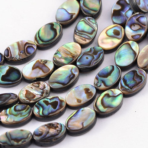Oval Abalone 15X20mm