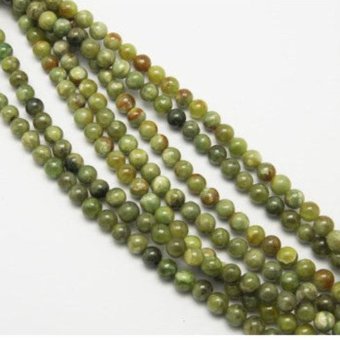 Peridot Round Beads 8mm