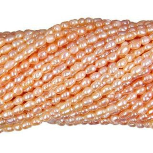 Pink Freshwater Pearl Rice 1.8-2.2 mm
