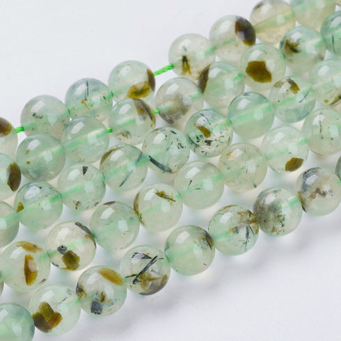 Prehnite Round Beads 6mm
