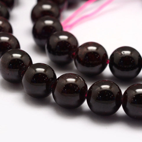 Red Garnet Round 10 mm